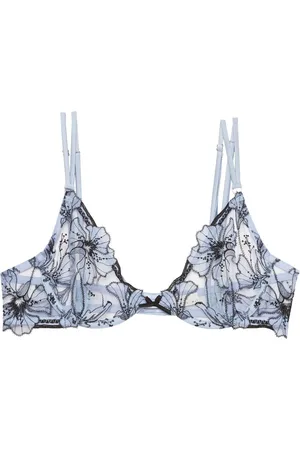 FLEUR DU MAL Harper Embroidery demi bra