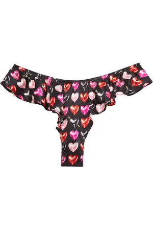FLEUR DU MAL Luxe Flutter thong