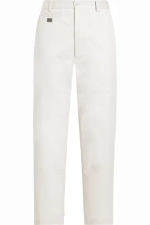 Dolce & Gabbana Logo-plaque trousers