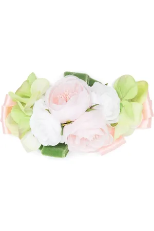 COLORICHIARI Floral-appliqué hair clip