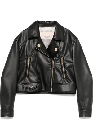 Elisabetta Franchi Faux-leather jacket