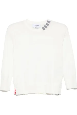 Thom Browne 4-Bar stripe intarsia jumper