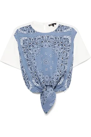 Maje Panelled T-shirt