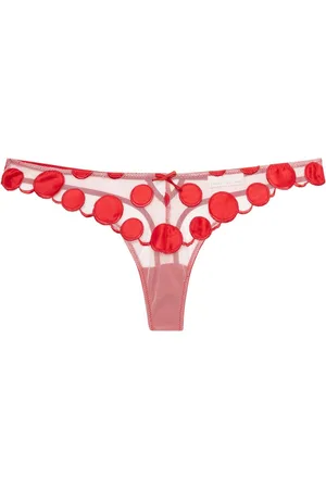 FLEUR DU MAL Polka-dot briefs