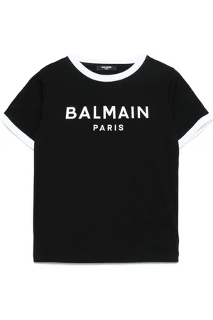 Balmain Logo-embossed T-shirt