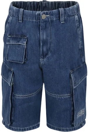 Maison Margiela Numbers-embroidered shorts