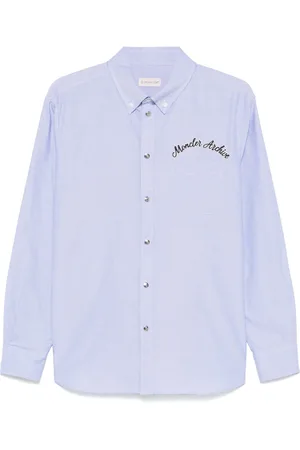 Moncler Logo-embroidered shirt