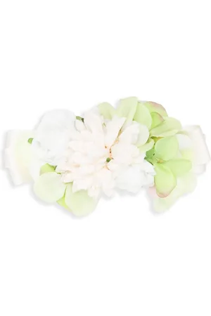 COLORICHIARI Floral-appliqué hair clip