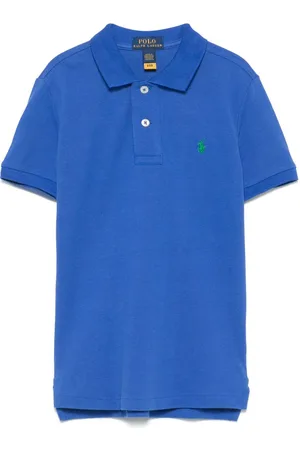 Ralph Lauren Piqué-weave polo shirt