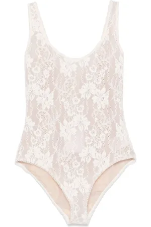 ZIMMERMANN Lace scoop-neck body