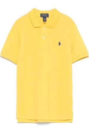 Ralph Lauren Piqué-weave polo shirt