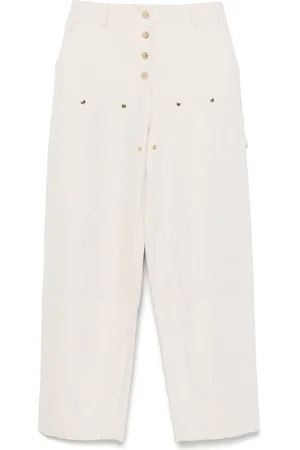 Sandro Twill-weave trousers