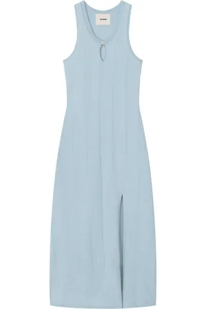 AERON Side-slit midi dress