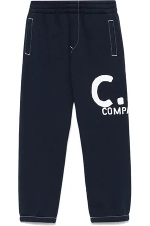 C.P. Company Logo-print track trousers