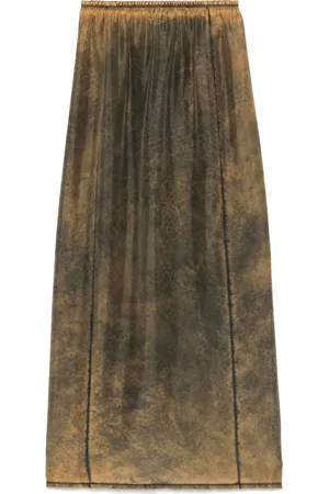Maison Margiela Silk midi skirt