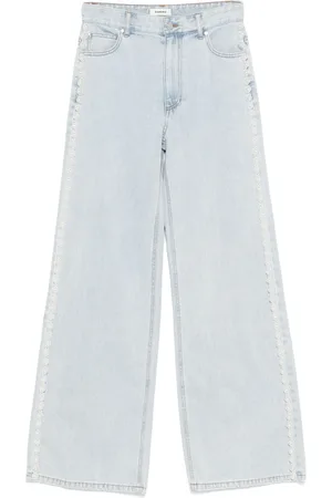 Sandro Pearl-detail jeans