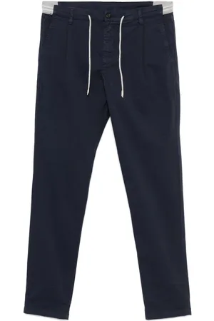 ELEVENTY Pleated tapered trousers