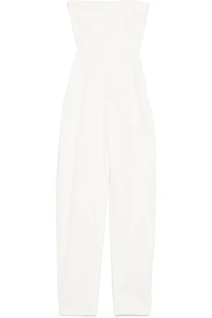 Monot Strapless denim jumpsuit