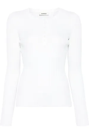 Sandro Ribbed top