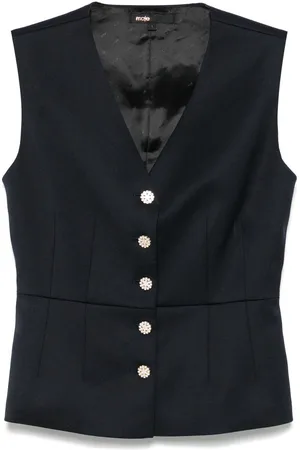 Maje V-neck waistcoat