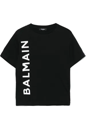 Balmain Logo-stamp T-shirt