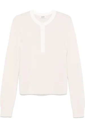 Sandro Press-stud placket sweater
