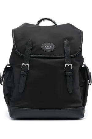 MULBERRY Heritage leather-trim backpack