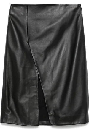 Loulou de Saison Slit-detail skirt