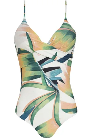Lygia & Nanny Graphic-print swimsuit