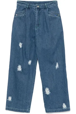 Off-Duty Llot distressed jeans