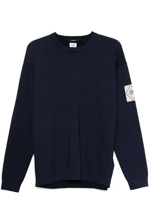 C.P. Company Logo-patch sweater
