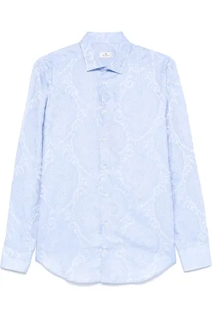 Etro Patterned-jacquard shirt