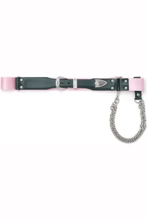 TOGA PULLA Chain link-detail belt