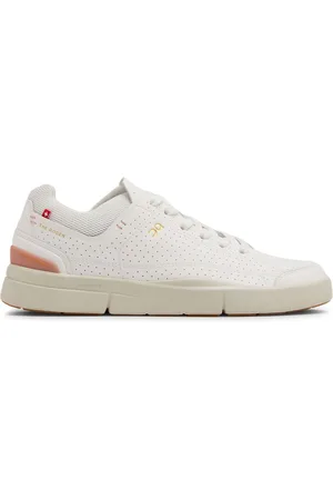On Running Logo-print perforated low-top sneakers