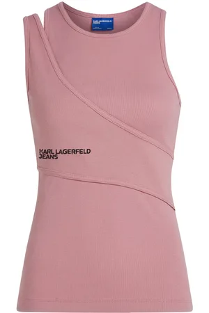 Karl Lagerfeld Layered-detail top