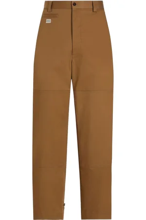 Dolce & Gabbana Logo-plaque trousers