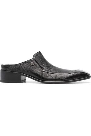 MARTINE ROSE Snout leather mules