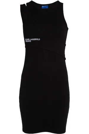Karl Lagerfeld Ribbed-knit dress