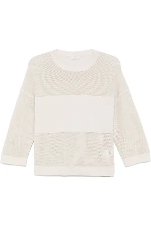 PESERICO SIGN Lurex-knit sweater