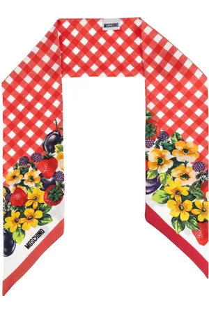 Moschino Floral-print scarf