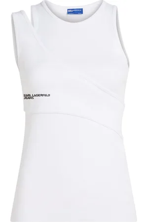 Karl Lagerfeld Layered-detail top