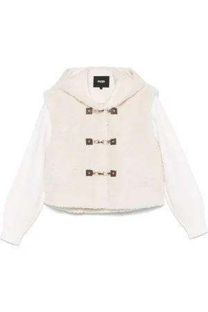 Maje Detachable-sleeves jacket