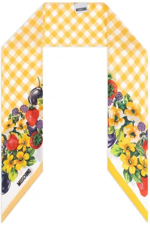 Moschino Floral-print scarf