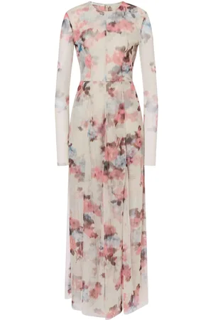 Serafini Floral-print maxi dress