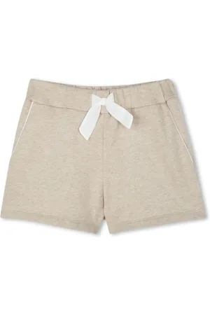 Chloé Bow-detailing shorts