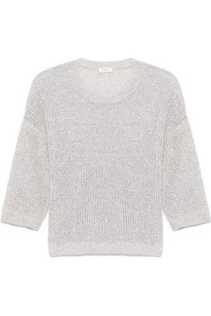 PESERICO SIGN Sequin-embellished sweater