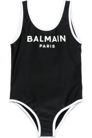 Balmain Logo-print swimsuit