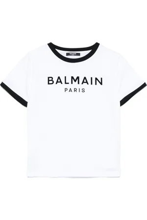 Balmain Logo-appliqué T-shirt
