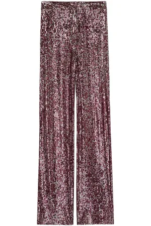 ST. JOHN Sequin-embellished trousers
