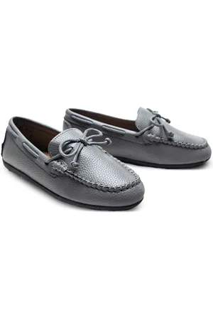 M. Moustache Bow-detail loafers
